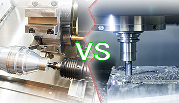 Desvendando as diferenças entre torneamento CNC e fresamento CNC