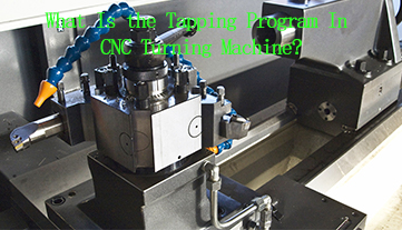 Qual é o programa de rosqueamento na máquina de torneamento CNC?