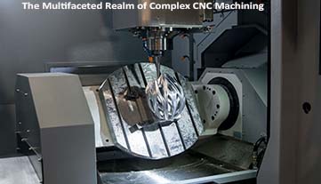 O reino multifacetado da usinagem CNC complexa