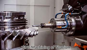 Usinagem CNC de precisão de ligas de titânio