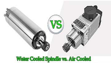Eixo refrigerado a água vs. refrigerado a ar para seus projetos CNC!