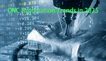 Tendências de automação CNC em 2025