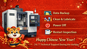 Guia de manutenção e parada programada para máquinas CNC